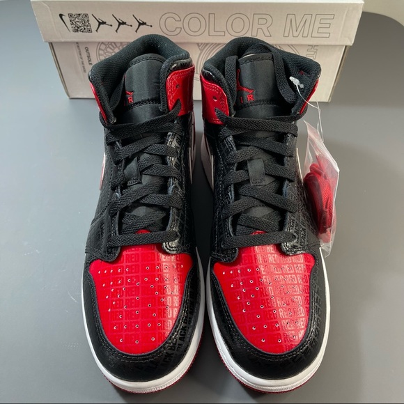 Jordan 1 Mid Bred - Picture 3 of 5